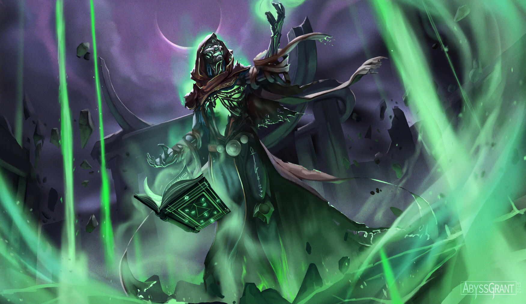 2025 Commission Kytas, Ascending God Splash Art