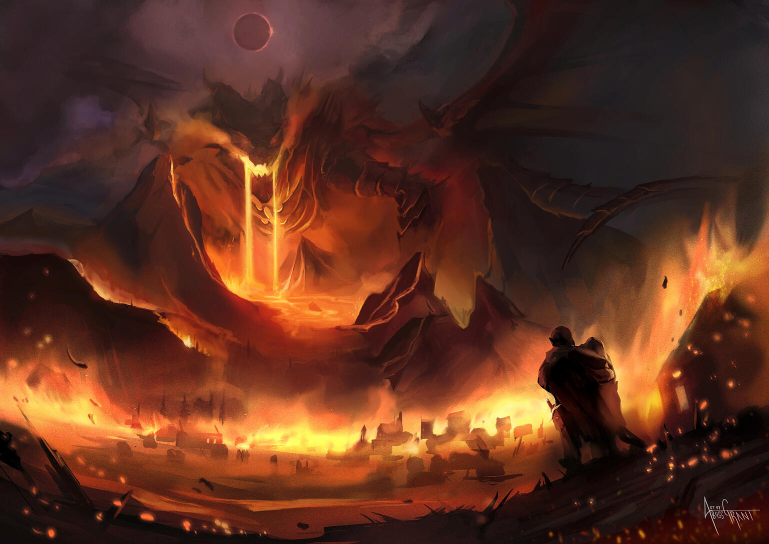 2024 Commission Descent into Avernus Campaign Landing Screen
